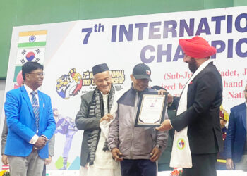 बाँकेका १२ खेलाडीलाई पदक