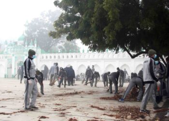 नेपालगञ्जका विभिन्न धार्मिकस्थको सरसफाई