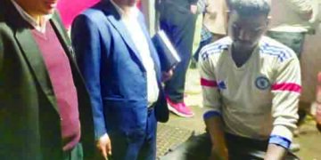 खान आयोग्य मासु बिक्रीमा राखेको फेला