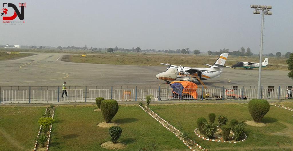 नेपालगन्जमा आज पनि उडान प्रभावित