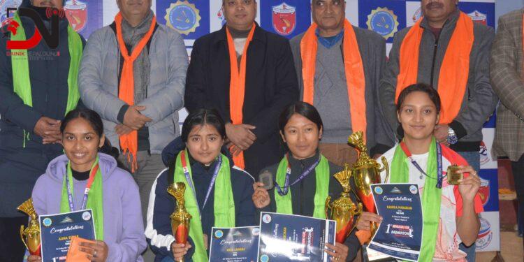 नेपालगन्ज राष्ट्रिय ब्याडमिन्टन प्रतियोगिताको उपाधि प्रिन्स दाहाललाई