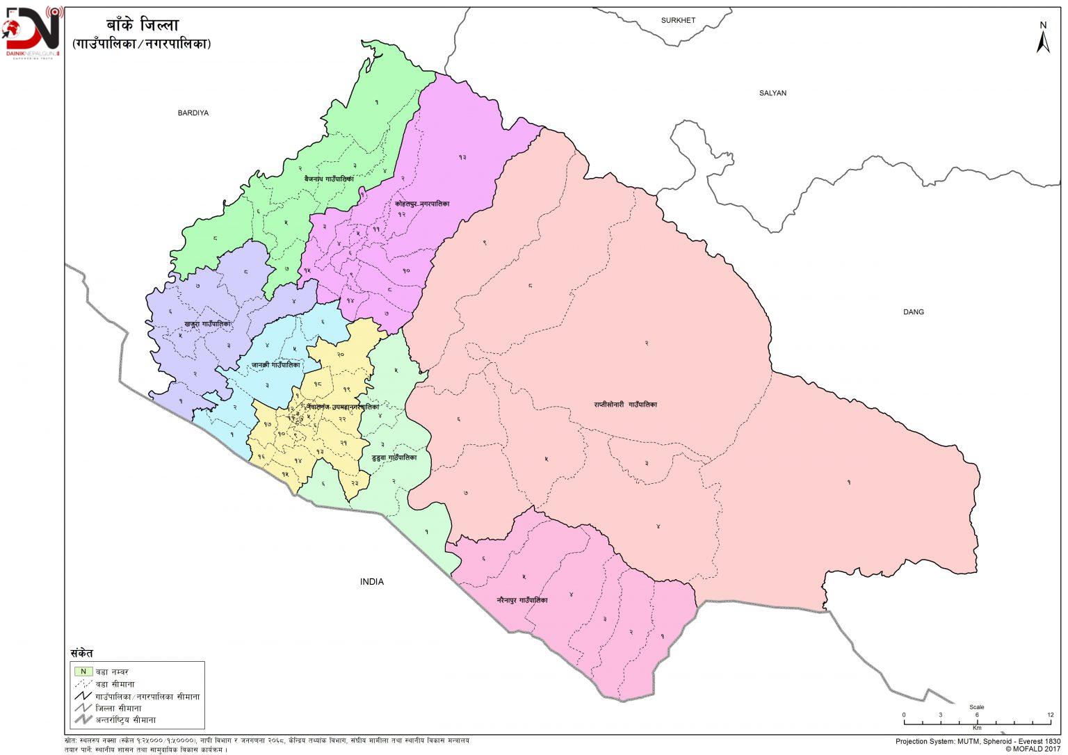 स्वमूल्याङ्कनमा डुडुवा उत्कृष्ट, कुन पालिकाले कति पाए ?
