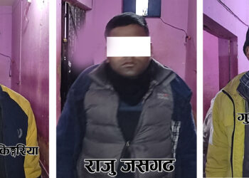 नेपालगन्जमा चोरी गर्ने तीनजना पक्राउ