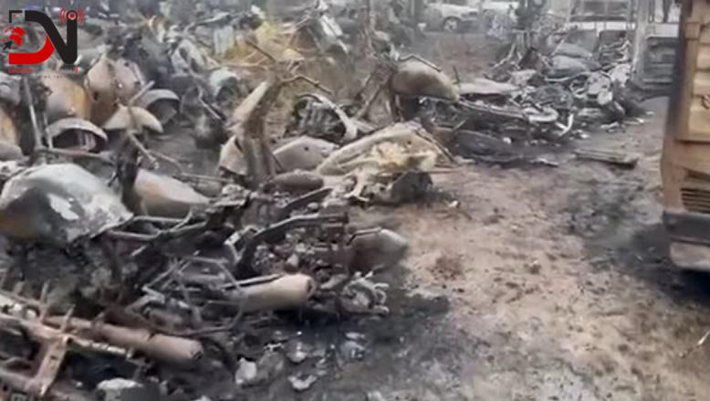 चार सयभन्दा धेरै निजी गाडी जलेर नष्ट