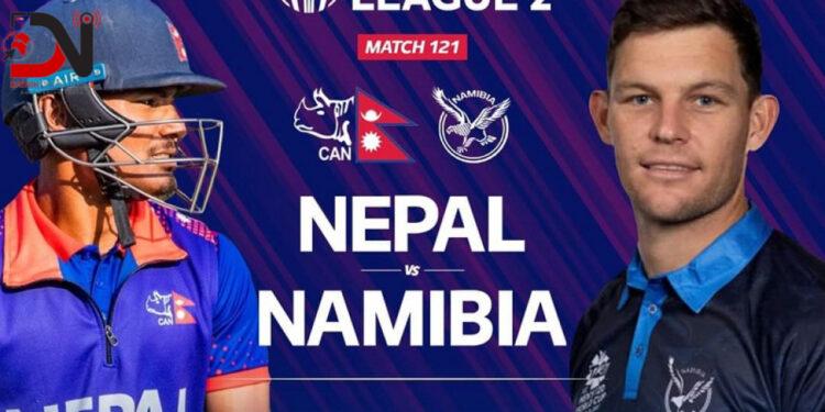 सस्तैमा समेटियो नेपाल, नामिबियालाई एक सय ३३ रनको लक्ष्य