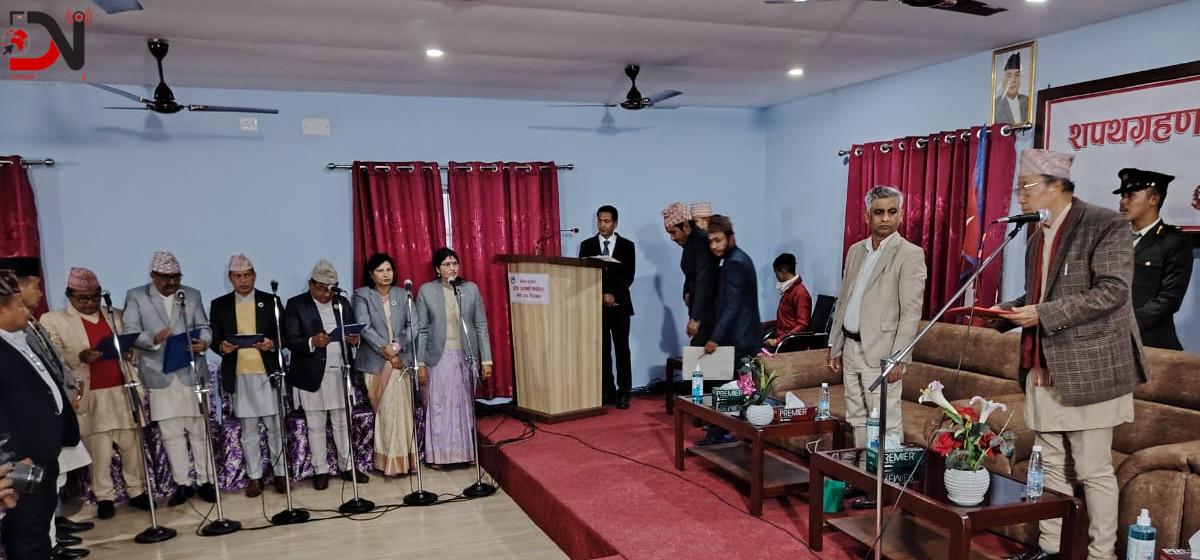 कोशीमा थपिए चार मन्त्री र दुई राज्यमन्त्री