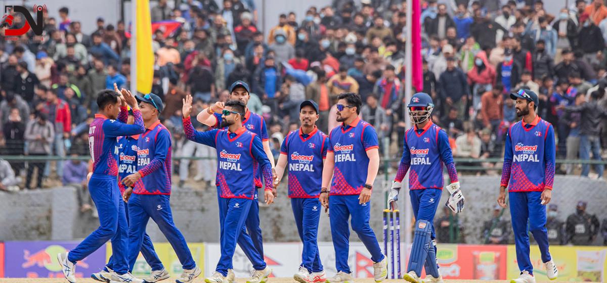 त्रिदेशिय टी–२० श्रृङ्खला: नेपाल र नामिबिया भिड्दै