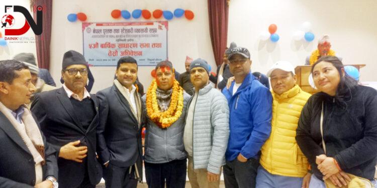 महासंघ लुम्बिनीमा सुवेदी उपाध्यक्ष निर्वाचित