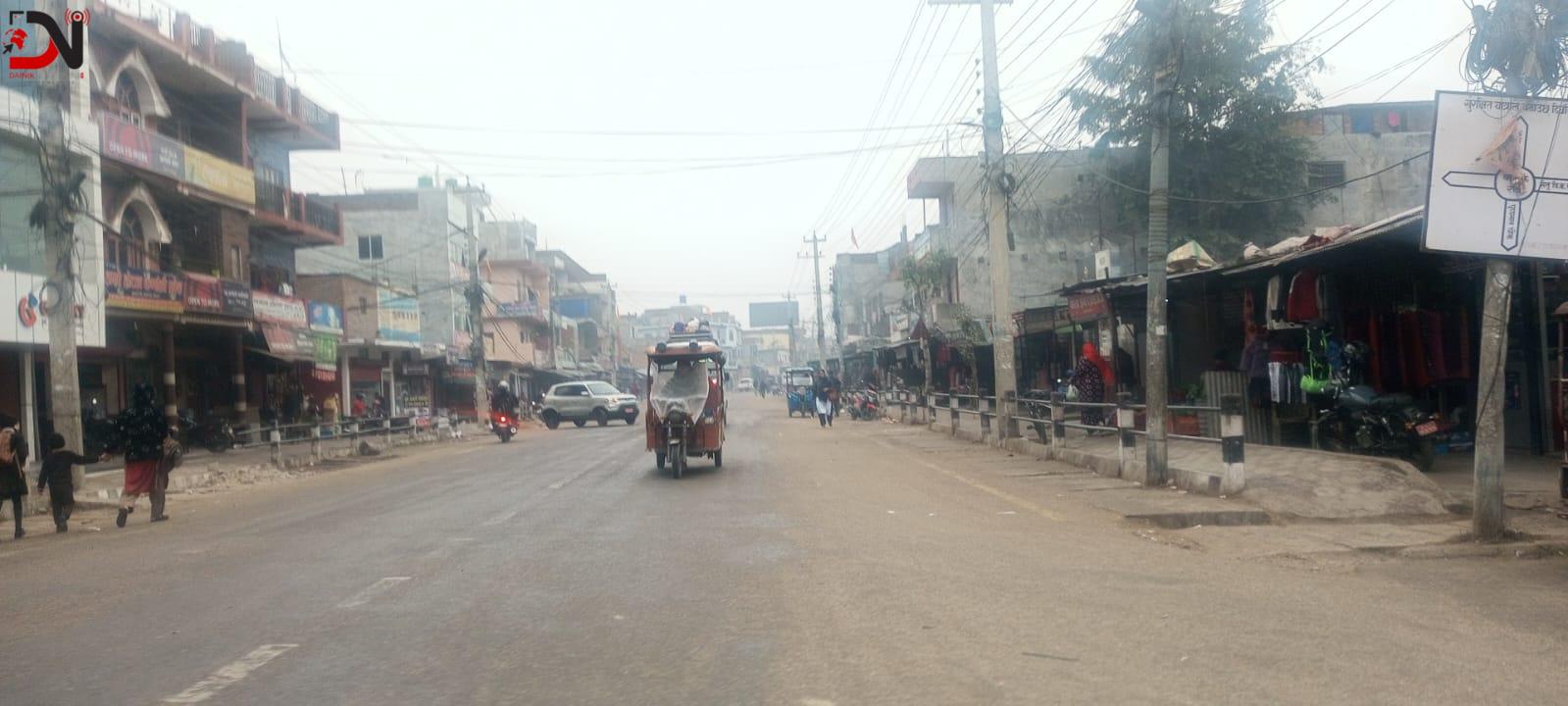 नेपालगन्जमा हल्का वर्षा