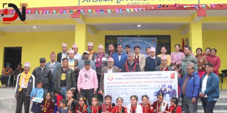 सवारीकोटमा आयोडिन नुनका बारेमा सचेतना, नुन र झोला वितरण