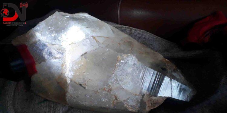 ‘क्वार्ज क्रिष्टल’ गोरखा दरबारमै राखिने