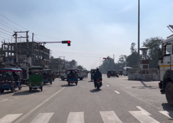 नेपालगन्जका विभिन्न पाँच स्थानमा ‘ट्राफिक लाइट’ जडान गरिएका छन्