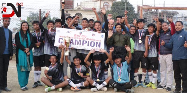 मेयर कपको उपाधि सेन्ट जेभियर्सलाई