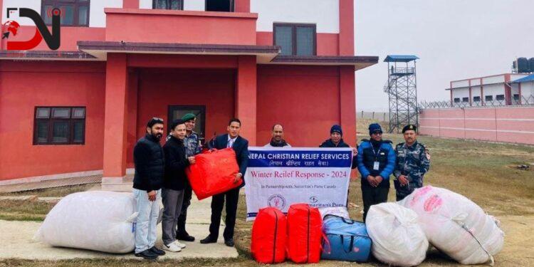 बालसुधार गृहका बालबन्दीलाई कम्बल वितरण