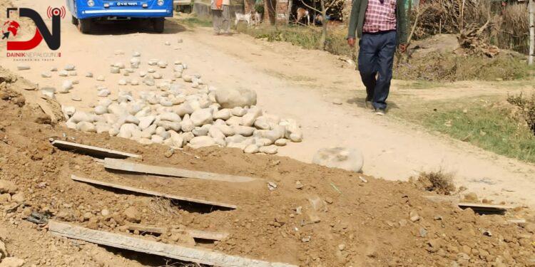 गौघाट-नेपालगन्ज सडक अवरुद्ध