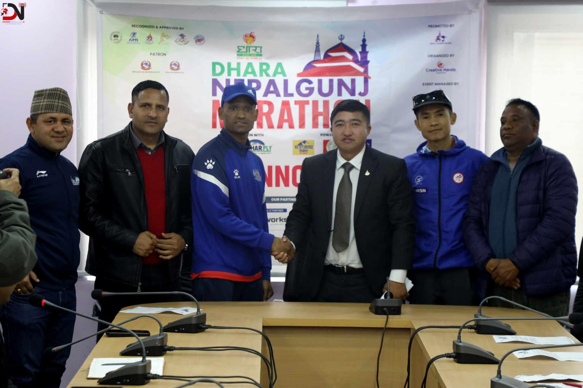 धारा म्याराथनका विजेता लण्डनमा दौडदै