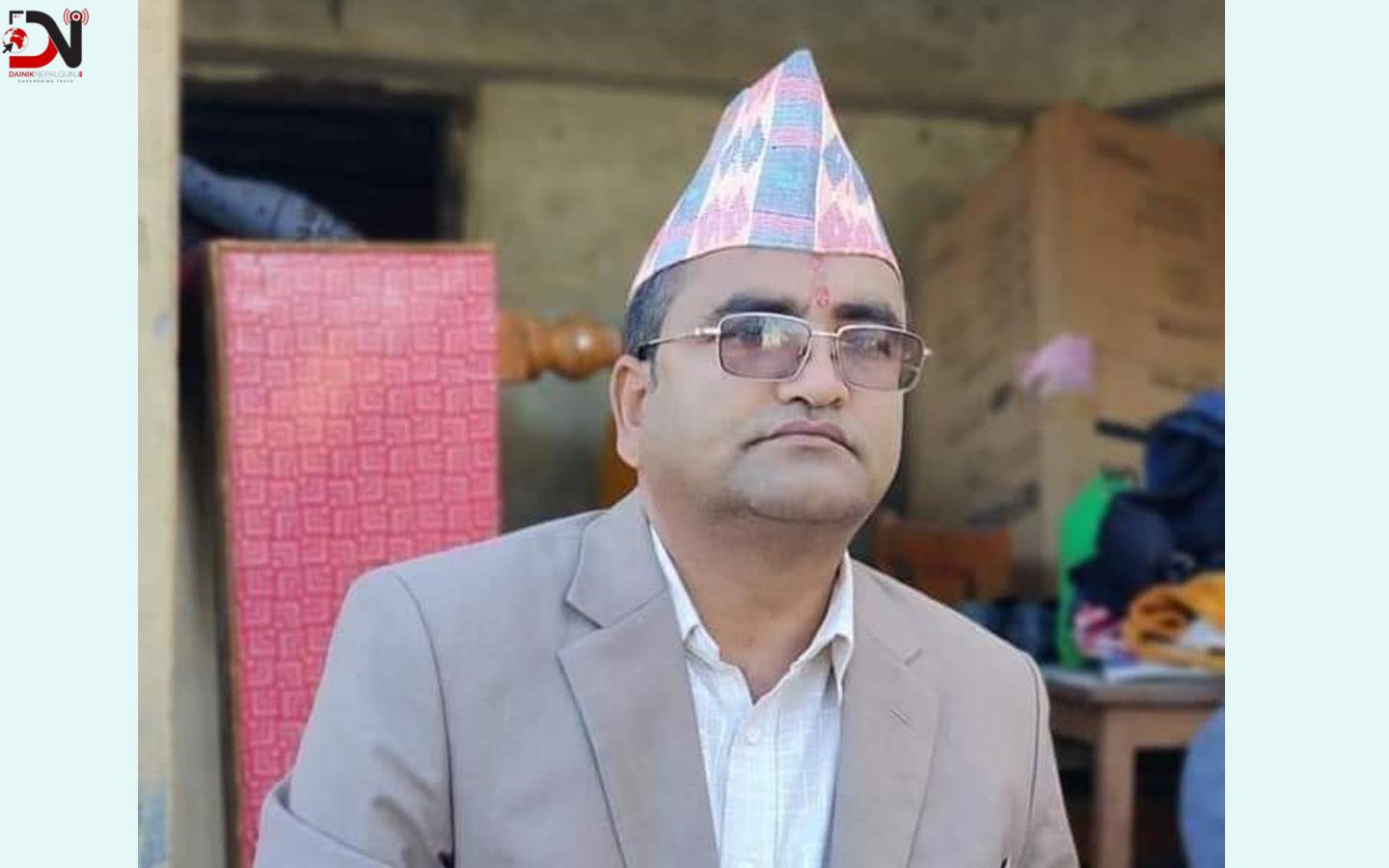 इन्चार्ज खोसिएपछि खगराजले भने, ‘माओवादीले अराजकतालाई प्रश्रय गर्यो’