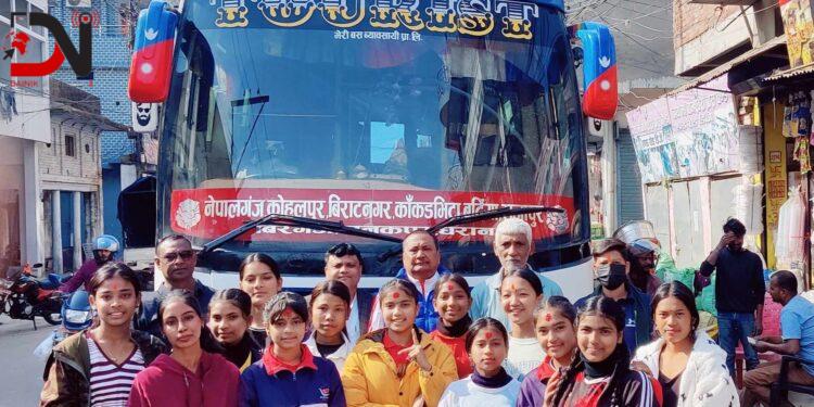 राष्ट्रिय महिला हक्की, लुम्बिनी विजयी