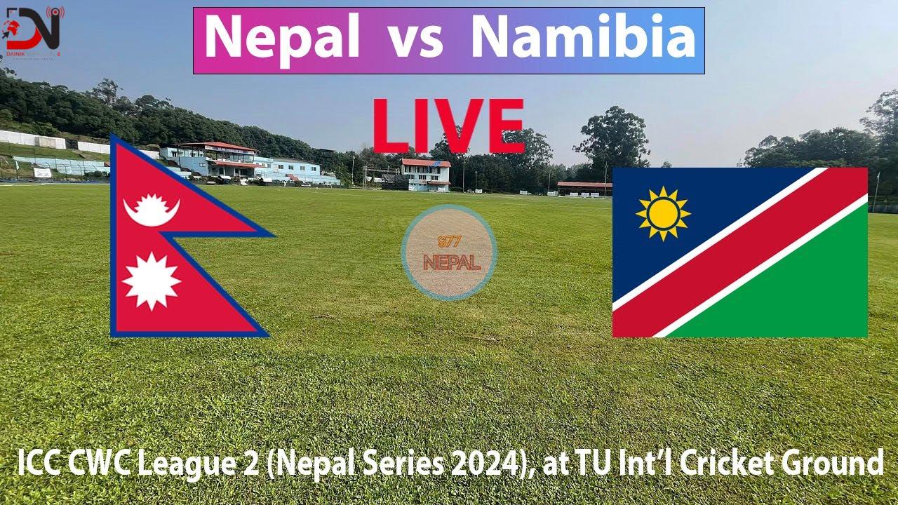 विश्वकप क्रिकेट लिग दुई : नेपाल नामिबियासँग पराजित