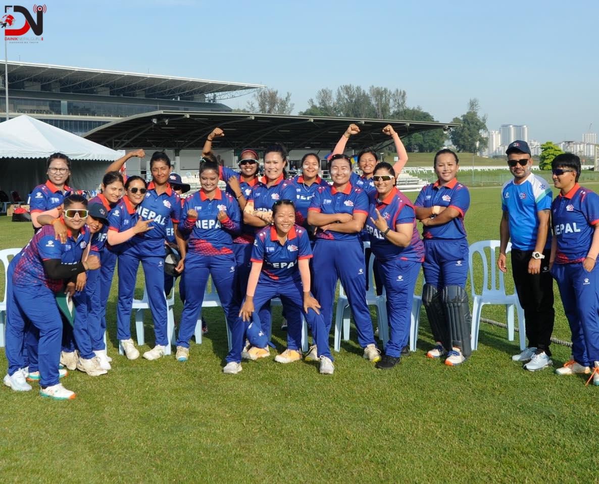 हङकङविरूद्ध नेपालको सानदार जित