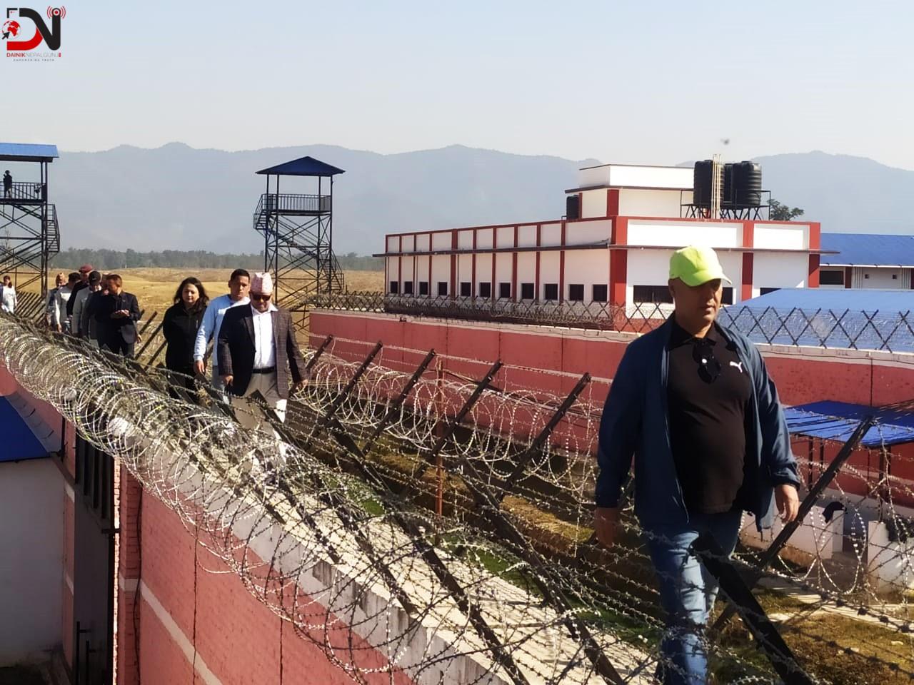 नौबस्ता स्थित क्षेत्रीय कारागारको निरीक्षण