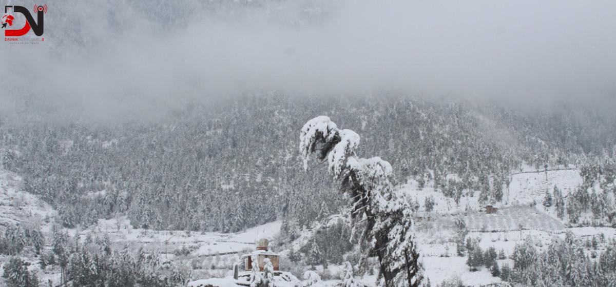 जडीबुटी खोज्न गएका ८ जना हिउँमा फसे, उद्धारका लागि हेलिकप्टर जाँदै