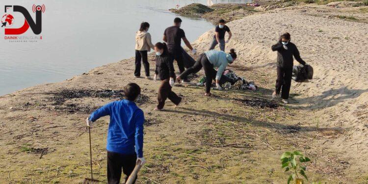 राप्ती सरसफाइ अभियान आठौँ सप्ताहमा