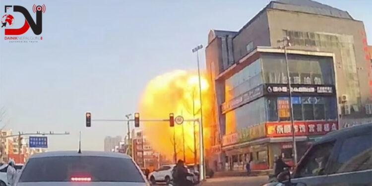 चीनको हुबेई प्रान्तमा विष्फोट, एक जनाको मृत्यु, २२ घाइते