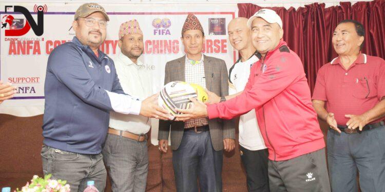 बाँकेमा सुरु भयो एन्फा कम्युनिटी कोचिङ कोर्ष सुरु