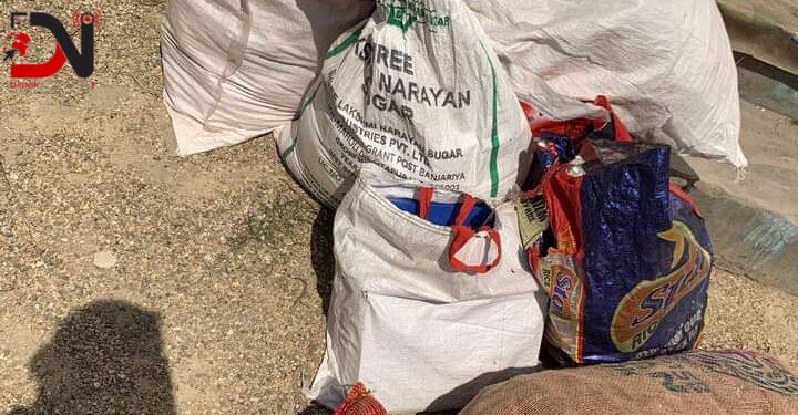 तीन लाखभन्दा बढीकाे सामान बरामद