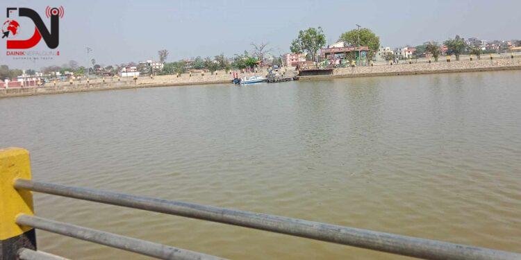 नेपालगन्जको वाटरपार्कमा मोटरबोट सञ्चालन