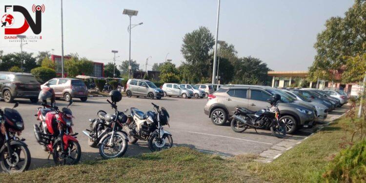 नेपालगन्ज विमानस्थलको पार्किङ शुल्क बढाउन कम्पनीको दबाब