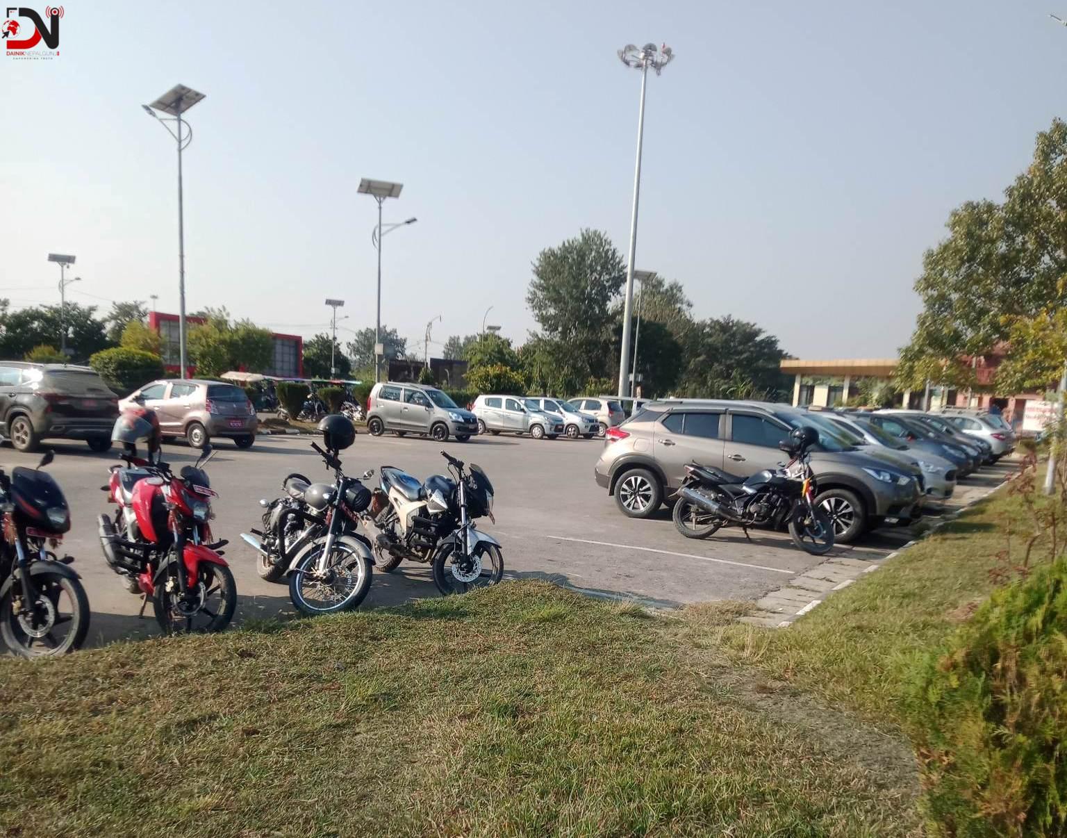 नेपालगन्ज विमानस्थलको पार्किङ शुल्क बढाउन कम्पनीको दबाब