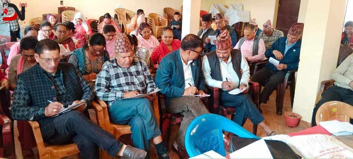 एमाले लुम्बिनीले लियो पार्टी सदस्यहरूको परीक्षा