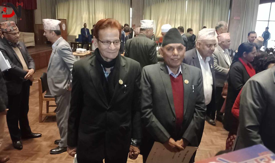 राष्ट्रियसभाको अध्यक्षका लागि युवराज शर्माले गरे उम्मेदवारी दर्ता