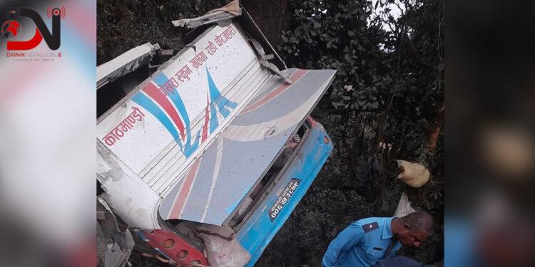 बागलुङ बस दुर्घटनाः मृतकको संख्या ९ पुग्यो (मृतक र घाइतेको नामसहित)