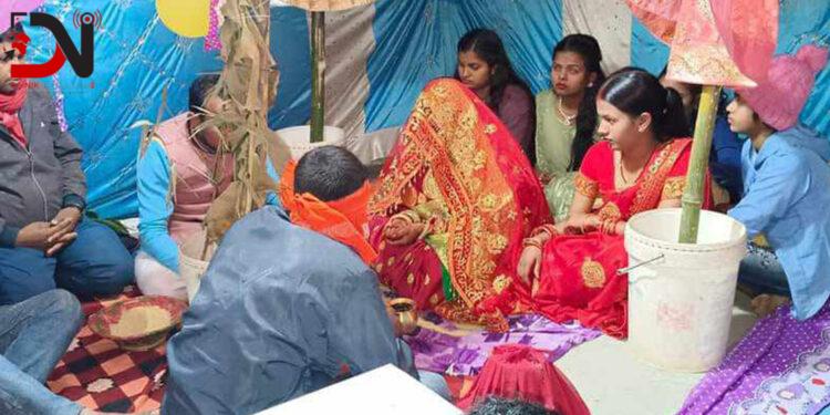 माछा नखुवाएको भन्दै भाँडिएको बिहे सम्पन्न