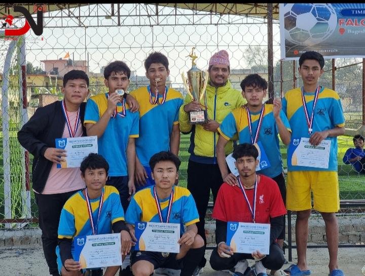 ब्राइटल्याण्ड इन्टरकलेज फुटसल, टिम स्वी र बिएलसीलाई उपाधी