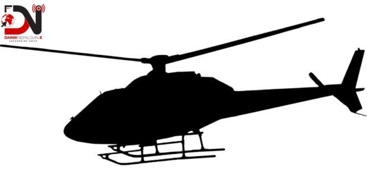 लुक्ला उडेको हेलिकप्टरमा चरा ठोक्कियो