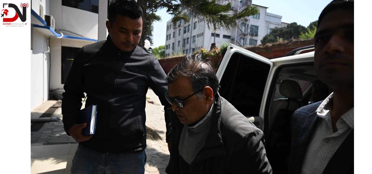 सुन प्रकरणमा कृष्णबहादुर महरालाई ४ दिन हिरासतमा राख्न अनुमति