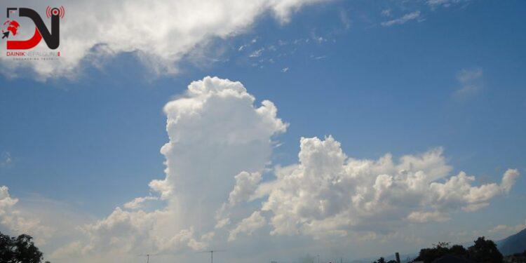 यस्तो रहनेछ आज दिनभरको मौसम