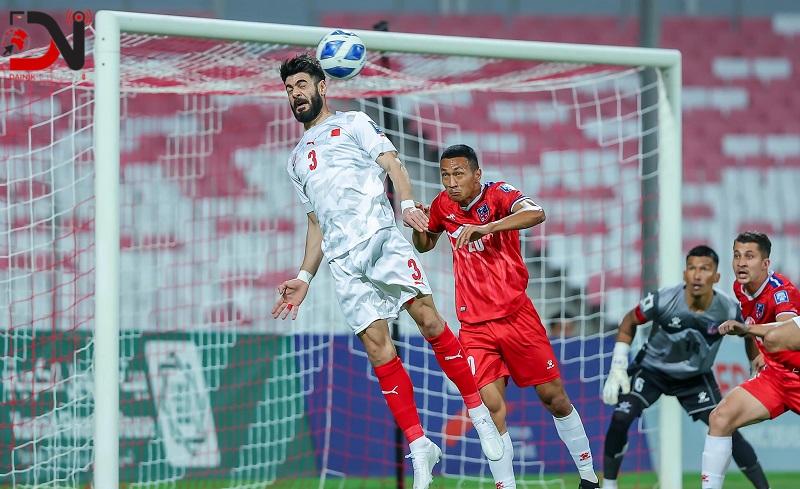 बहराइनसँग नेपाल ५–० को फराकिलो अन्तरले पराजित