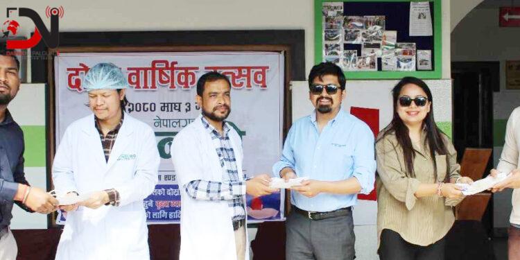 ६१ जनाले गरे रक्तदान