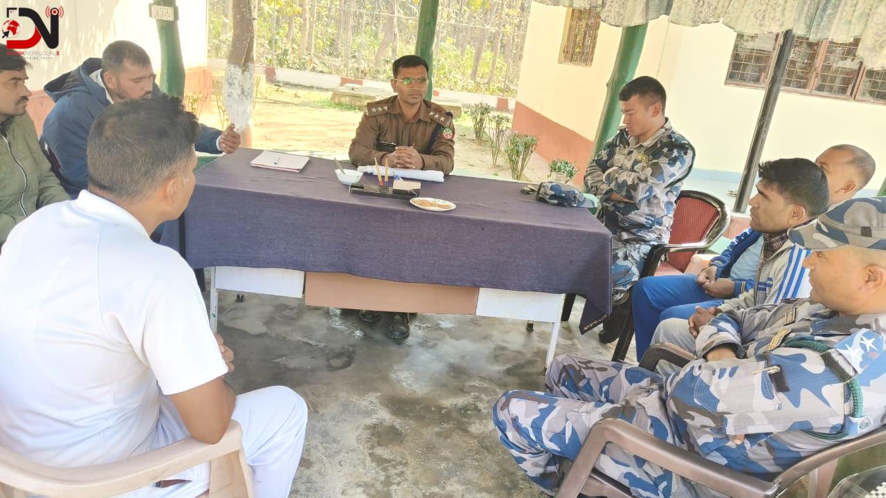 दुई देशका सीमा सुरक्षा अधिकारीको बैठक