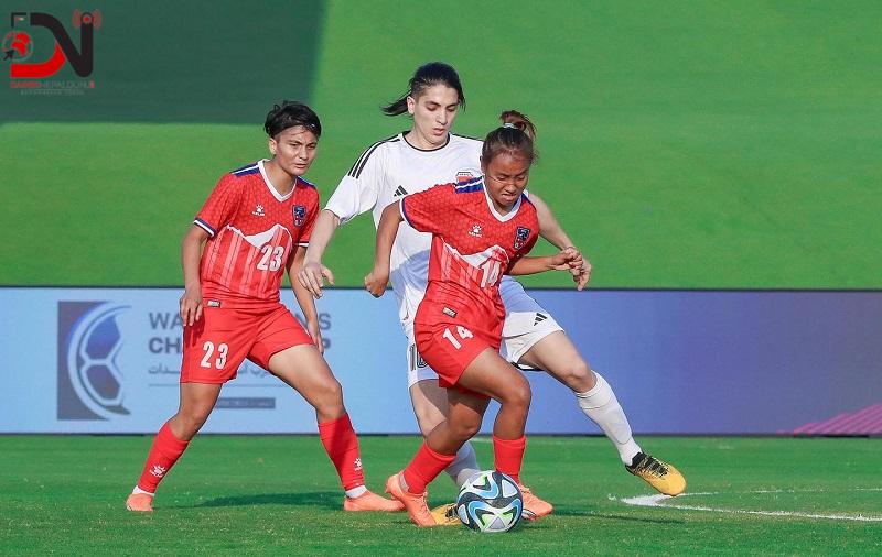 वाफ महिला च्याम्पियनसिपमा नेपाल उपविजेता