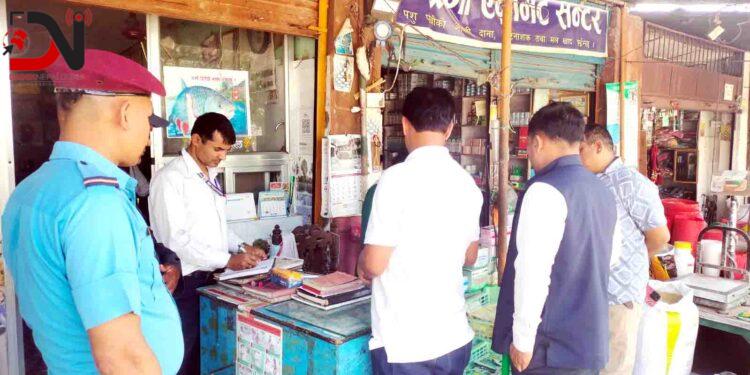 गाउँपालिकाका बजार अनुगमन