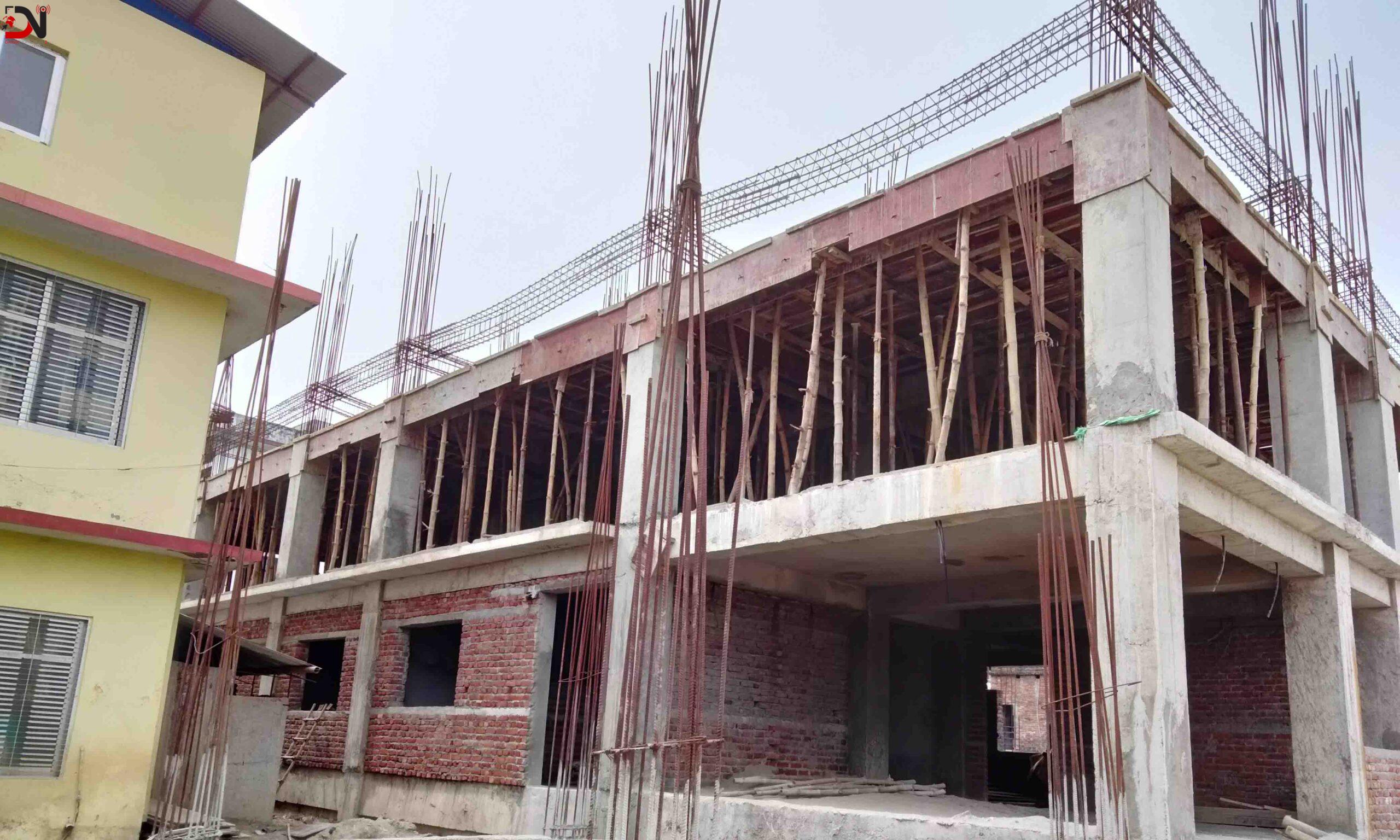 नेपालगञ्जमा पञ्चकर्म भवन निर्माण हुँदै