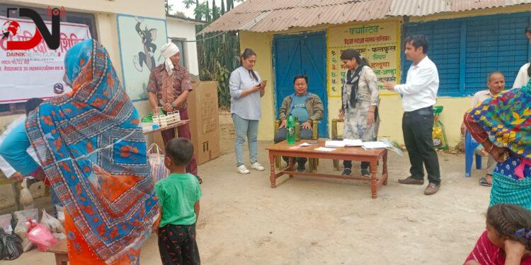 माटो परीक्षण गर्दै नेपालगञ्ज उपमहानगरपालिका