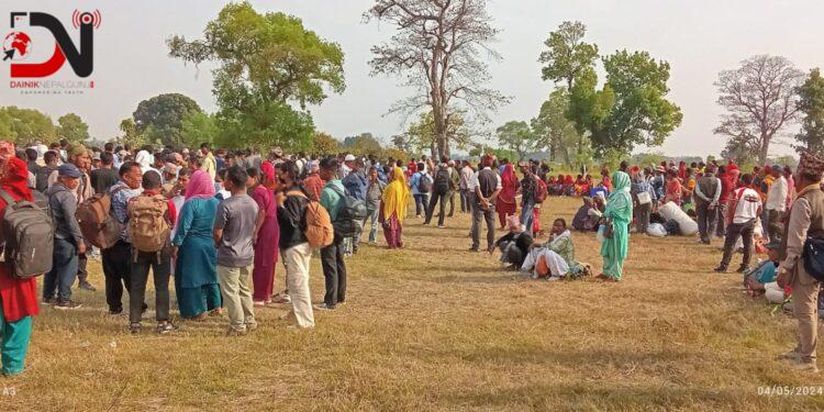 वन क्षेत्र कब्जा गर्न खोज्दा नरैनापुरमा तनाव