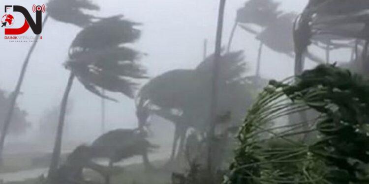 लुम्बिनीमा हुरीबतासको चेतावनी